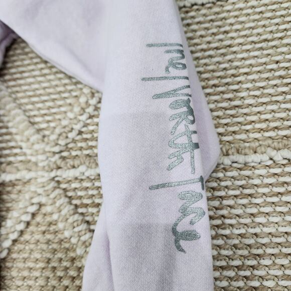 The north face light purple women's size large pullover hoodie - Picture 4 of 9